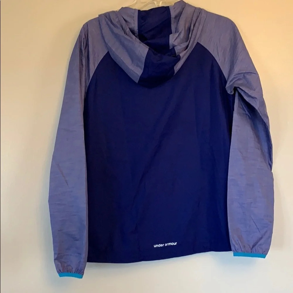 Under Armour - royal blue/teal, windbreaker, s - Picture 2 of 6